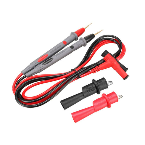 uxcell Multimeter Test Leads, Digital Multimeter Probe Tester Lead Wire Pen Cable with Alligator Clips,1000V 20A, 4-in-1 Set...