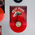 Record Props - Vinyl Record Display - Combine vinyl and album cover on wall. Doubles as a now playing tabletop stand....
