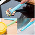 Cleaning Scraper Tool Kitchen Plastic Scraper Multipurpose Stiff Grill Scraper Scratch Free Cleaning Tool Can Opener Sticker Scraper Label Remover...