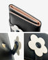MEISEE Girls Women Wallet Tri-folded flowers Wallet Cash Pocket Card Holder Coin Purse with ID Window elegant youthful and cute...
