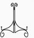 Plate Stand for Display with Hinged Folding Design, 6 Inch Picture Stands for Tables, Small Easels for Displaying Book, Art Piece, Photo and Platt...