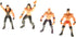 PowerTRC 32 Pcs Wrestling Toys for Kids, Wrestler Play Set with 2 Wrestle Rings Style, 12 Super Wrestlers, Many Realistic Accessories, Toy Figures...