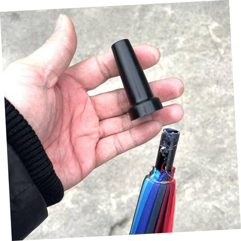 DOITOOL Clear Umbrella Walking Cane Tips 2pcs Protector Hiking End Sun Walking Sticks Replacement Umbrella Trekking Caps Tips Covers Accessories P...