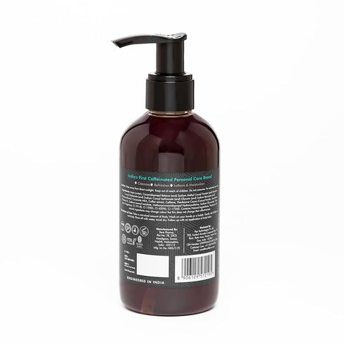 mCaffeine Coffee Body Wash with Cocoa for Refreshed & Moisturized Skin | Irresistible Chocolate Aroma | Vitamin E Rich Body Cleanser for Supple Sk...