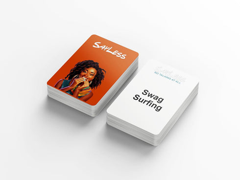 Kinfolk SayLess : The Ultimate Family Game Night Party Starter - Taboo-Style Word Guessing Hood Charades Game for Unstoppable Laughs & Bonding, Ag...
