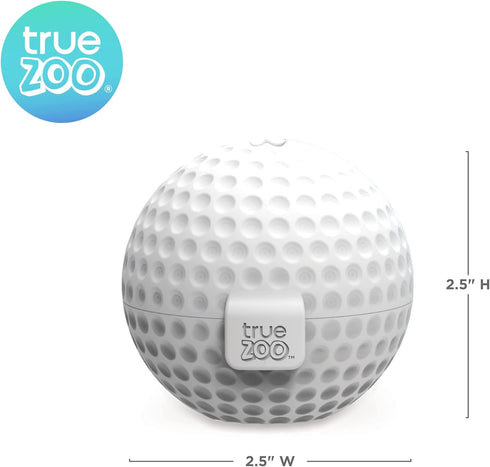 Golf Ball Ice Mold Dishwasher Safe Novelty Silicone 2 Inch Ice Sphere Maker for Sports Fans, Set of 1...