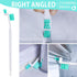 Small Cleaning Brushes Set, 4 pcs Crevice Household Cleaning Tool for Window Track Groove Sliding Door Bottle Gaps Humidifier Baseboard, Tiny Deta...