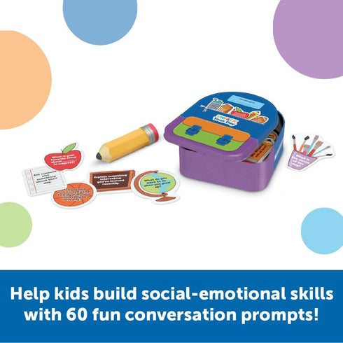 Learning Resources Unpack Your Day Conversation Kit - Social Emotional Learning Games for Kids Ages 5+, Conversation Starters for Kids,Educational...