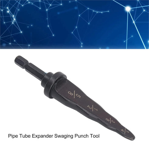 Copper Pipe Tube Expander HVAC Repairing Pipe Swaging Tool Manual Expanding Tool 1/4in 3/8in 1/2in 5/8in for Air Conditioner Refrigeration Install...
