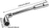 10mm Metric L Shaped Angled Hex Socket Wrench, Double-Head Elbow Hex Wrench for Mechanic Repair Tool 1Pcs...