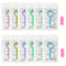 12PCS Clear Aligner Removal Tools with 2 PCS Aligner Chewies Accessories for Invisible Retainers and Dentures, Dental Orthodontic Aligner Removal ...