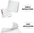 6 Pack- Sole Protector Stickers for High Heel Shoes - Clear 3M CL Christian Louboutin Red Bottoms - Compatible for All Heels - 6 Sheets for 3 Pair...