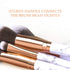 HEYMKGO Makeup Brushes Professional Marble Makeup Brush Set, Soft and Odor-free Natural Synthetic Bristles,10pcs Makeup Brush + 2 Makeup Sponge + ...