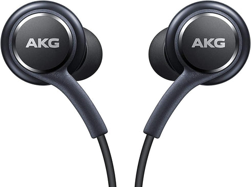 OEM Earbuds Stereo Headphones for Samsung Galaxy S10 S10e Plus Cable - Designed by AKG - with Microphone and Volume Buttons (Grey)......