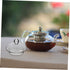 Teapot Lid Small Glass Lid Pot Lid Top Clear Lids Replacement Glass Teapot Caps Glass Tea Pot Lid Tea Steeper Lid Tea Kettle Lid Replacement Glass...