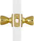 Design House 782730 Tulip Passage Hall and Closet Door Knob Polished Brass...