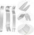 6 Pack Paver Removal Tool Steel Paver Extractor Tool for Garden Lawn Yard Patio Brick Block Replacement...