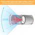 Rear View Mirror for Car, 12.1 inch Interior Clip-on Panoramic Convex Rearview Mirrors, HD Anti Glare Wide Angle and Reduce Blind Spot, Universal ...