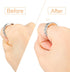 Zonon 16 Sheets Invisible Ring Size Adjuster with 2 Pieces Plastic Ring Guard Size Adjuster for Loose Jewelry Guard Tightener, Spacer, Fixing Wide...