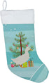 Caroline's Treasures BB9227CS American Pekin Duck Christmas Christmas Stocking, Teal Fireplace Hanging Stockings Christmas Season Party Decor Fami...