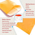 AZOWA 100 CT Small Paper Treat Sacks Orange 5 x 7 In Candy Buffet Bags for Party...