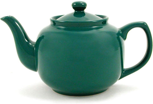 Green Classic 6 Cup Ceramic Teapot...