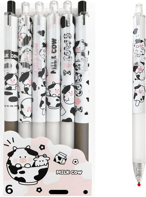 Cute Pens Kawaii 0.5mm Black Ink Gel Pens Fine Point Smooth Writing Ballpoint for Office School Supplies Nice Fun Gifts for Kids Girls Women Pens ...