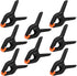 8 Pack Spring Clamps, 4.5inch Plastic Clips, Small Backdrop Clips, Clamps Heavy Duty, Spring Clips for Crafts, Backdrop Stand, Woodworking, Photog...