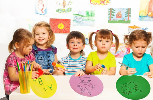 12pack 11 inch Color Dry Wipe dot Circle Removable Dry Erase Circles, whiteboard Marking Vinyl Sticker dot Wall Decal Wall Decal School Classroom ...