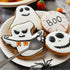 304 Stainless Steel Sugar Skull Tea Spoons Coffee Stirring Slotted Metal Spoon Set -Black 6 Pack...