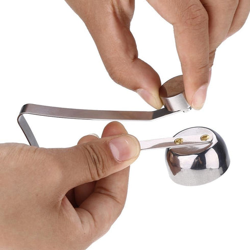 Fdit Egg Topper Cutter with Stainless Steel Eggshell Opener Cutter Clean Opener Cracker Kitchen Tool for Removing Raw Soft or Hard Boiled Egg Shel...