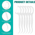 Portable Dental Floss Case Automatic Dental Floss Pick Organizer Case Travel Flosser Dispenser Storage Case Refillable Holder Boxes with 10 Floss ...