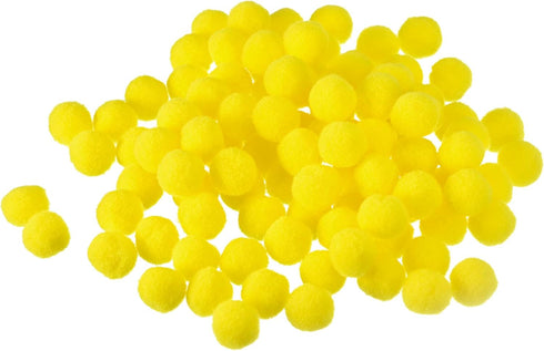 PATIKIL Wool Felt Balls Beads Wool Woolen Fabric 15mm Bright Yellow for Home Crafts Handcrafts Project DIY Pack of 200...