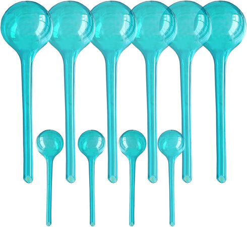 10pcs Plant Self Watering Globe Stakes, Aqua Plant Watering Stakes Automatic Plant Watering Bulb System Spikes, Flower Automatic Watering Device, ...