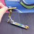 Golden Mini Finger Scooter Two Wheel Scooter Children's Educational Toys Finger Scooter Bike Plastic Fingerboard Skateboard Simulation Toy...