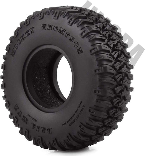 INJORA 4Pcs 1.55" Soft Rubber Wheel Tires 1.55 Inch Tyre for RC Crawler Car D90 TF2 Tamiya CC01 LC70 LC80...