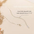 Dainty Thin Chain Choker Necklace for Women Girls - Real 925 Sterling Silver and 14K Gold Filled, Quality Strong Durable Lightweight, Made in USA,...