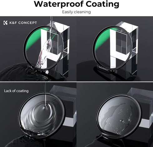 K&F Concept 43mm MC UV Protection Lens Filter Ultra-Slim 24-Layer Multi-Coated Waterproof UV Filter for Camera Lens (D Series)...