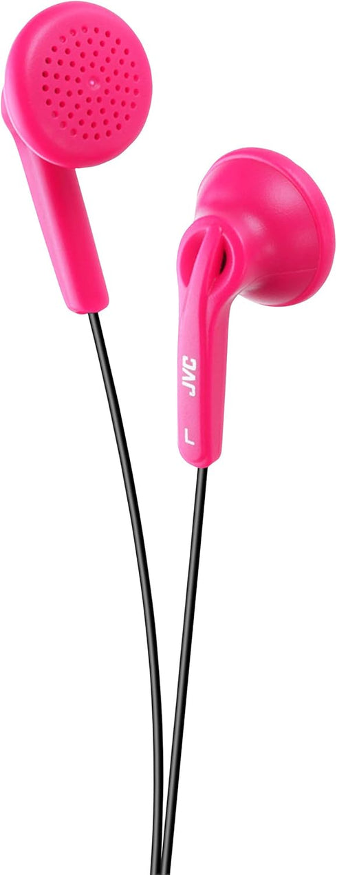 JVC HAF12P Earbud Headphones - Pink...