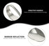 Hemoton 6pcs Bent Spoon Curved Handle Spoons Stainless Steel Salad Spoon Serving Spoons Canape Spoons Multipurpose Spoon Buffet Spoons (Silver)...