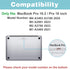 ProCase for MacBook Pro 16.2 Inch 2024 (M4 A3403 A3186)/Pro 16 2023 2022 2021 (M3 A2991 /M2 A2780 /M1 A2485) with Touch ID, Slim Hard Shell Case w...