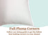Pillowflex Premium Polyester Throw Pillow Insert - 15x15 - Ultra Soft Small Square Throw Pillow, Couch Sham, Lumbar, Back, Sofa - Machine Washable...