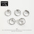 Snake Rings Set Open Serpent Stacking Rings Gothic Animal Band Rings Vintage Silver Adjustable Knuckle Ring Set Jewelry for Women Girls (5 Pcs)...