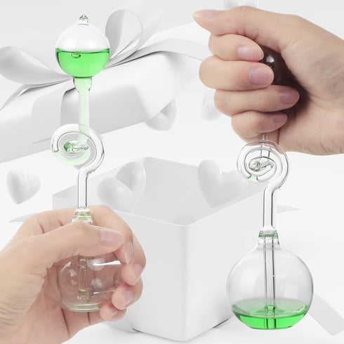 Office Thinking Hand Boiler, Glass Science Energy Transfer, Children Science Experiment, Thermometer Spiral Glass Science Energy Museum Toy Gifts ...
