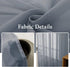 MIULEE 2 Panels Solid Color Sheer Window Curtains Elegant Window Voile Panels/Drapes/Treatment for Bedroom Living Room (54 X 84 Inches Dark Grey)...