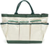 ChengHao Garden Tool Bag & Gardening Bag, Garden Tool Organizer with 8 Gardening Tool Storage Pockets16.9" x 5.1" x 10"(Tools NOT Included)?wh0000...