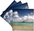 3dRose CST_205337_3 Paddys Island from Devils Beach Turtle Island Yasawa Islands Fiji Ceramic Tile Coasters (Set of 4)...