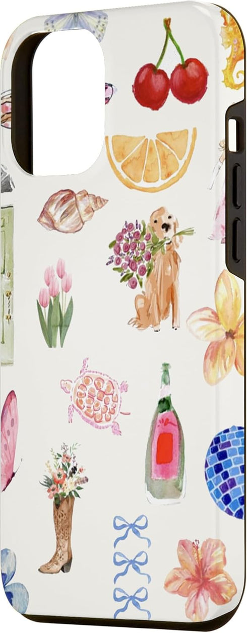 iPhone 13 Pro Max Aesthetic Italian European Summer Preppy Collage Case...
