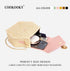 COOKOOKY Straw Bag for Women Crossbody Bags Summer Beach Purse Shoulder Bag Beach Essentials for Vacation...