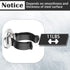LEIFIDE Magnetic Hook Round Base Magnet Fastener with Steel Clip Chrome Plate Magnetic Tool Holder Heavy Duty Magnetic Holder for Indoor Outdoor H...